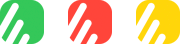 The three status icons in the original